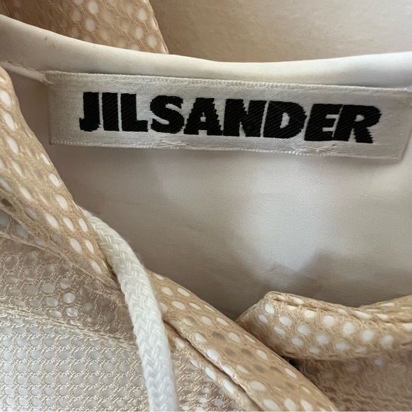 Jil Sander mesh hooded jacket 17543 - Picture 10 of 15